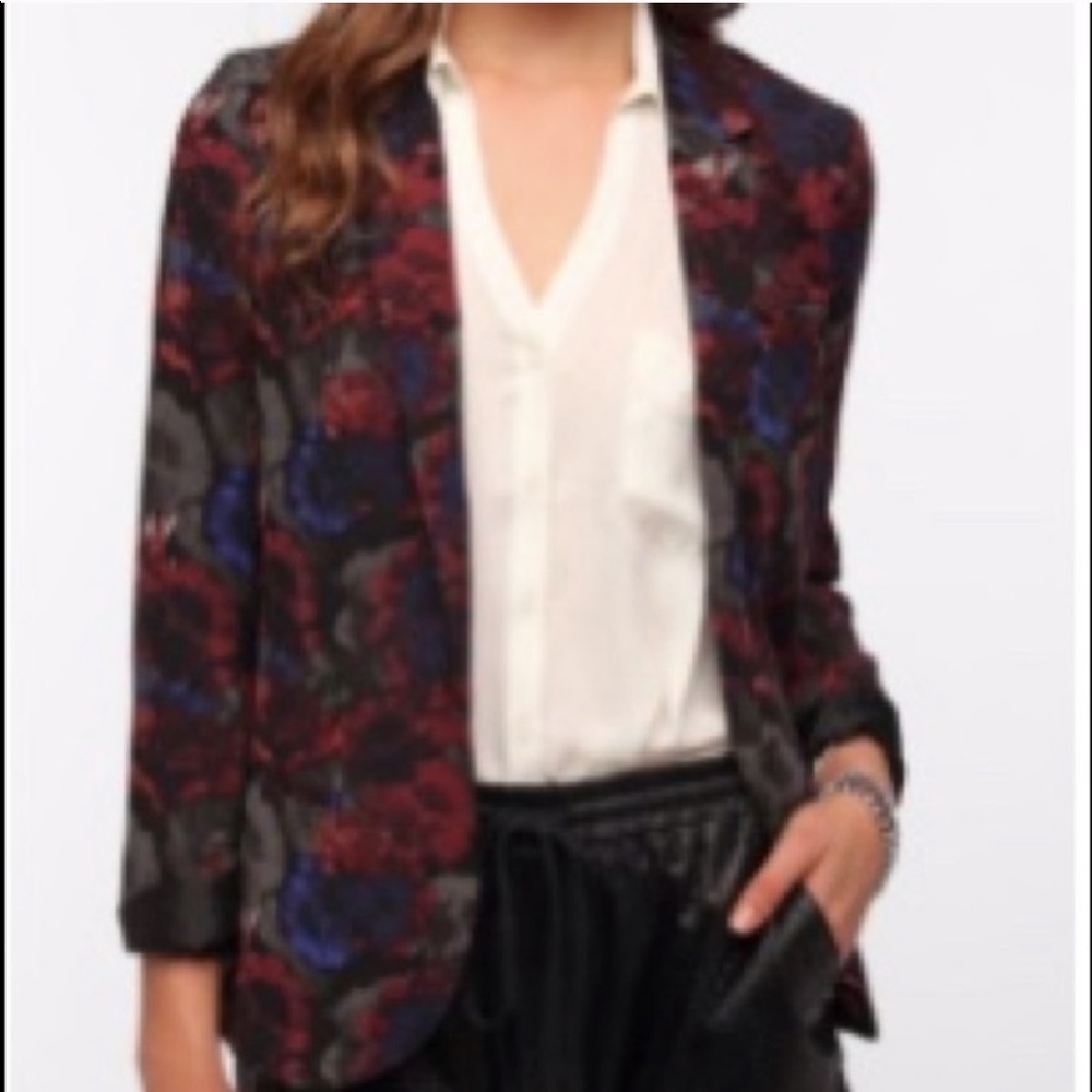 Urban Outfitters Floral Blazer